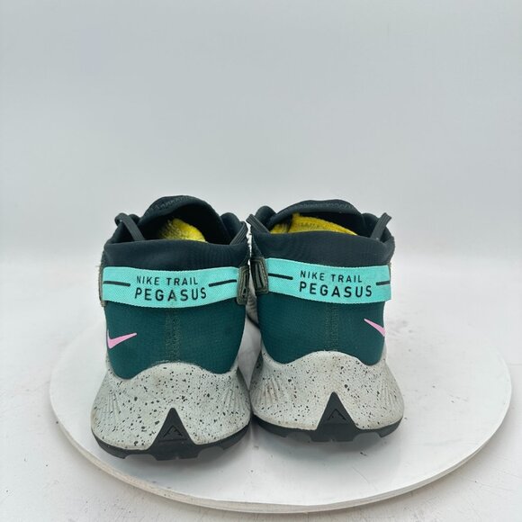 Nike Pegasus Trail 2 Women Sz 9.5 CK4309 300 Off Noir Limelight Laser Blue Shoe - Picture 5 of 11